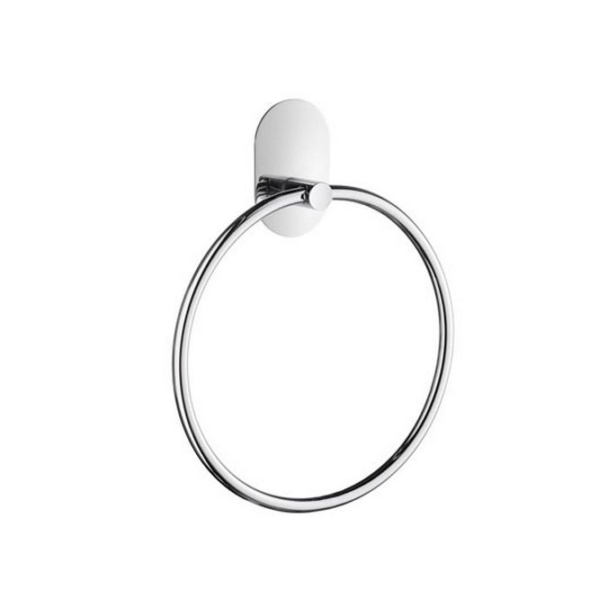 Smedbo Beslagsboden BK1028 Handtuchring Edelstahl poliert