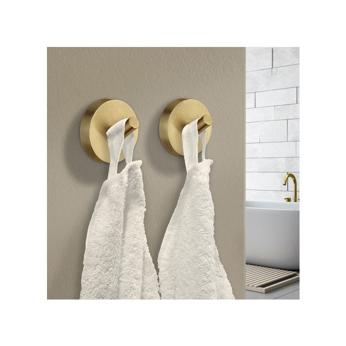 Smedbo Startseite HV355 Handtuchhak Messing matt