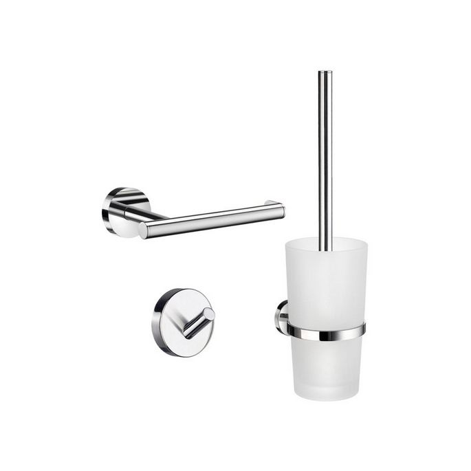 Smedbo Home SMARTP-HK accessory set (toilet set) chrome