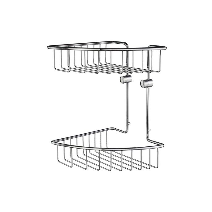 Smedbo House RS377 double wire basket matte chrome