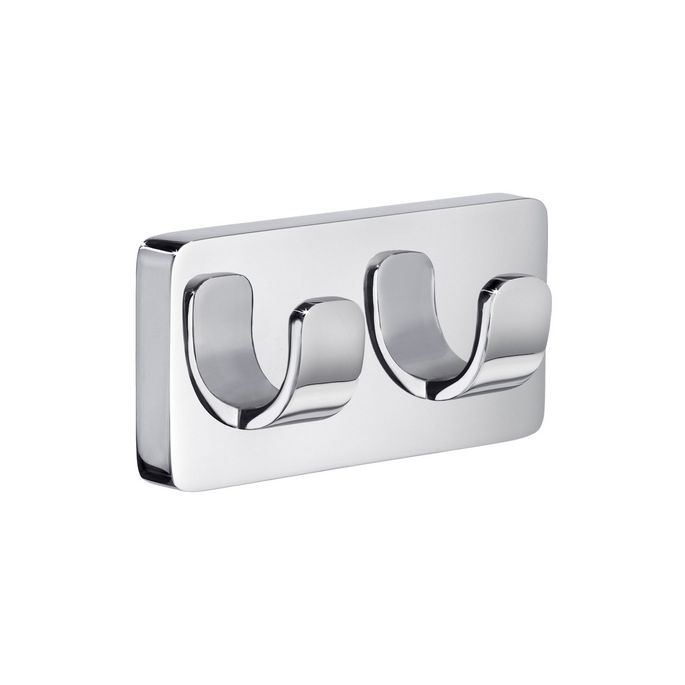 Smedbo Ice OK356 doppelt Handtuchhak chrom