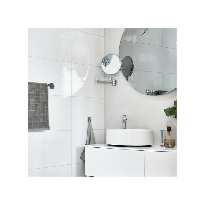 Smedbo Umriss FK445 Kosmetikspiegel 1x und 7x Chrom