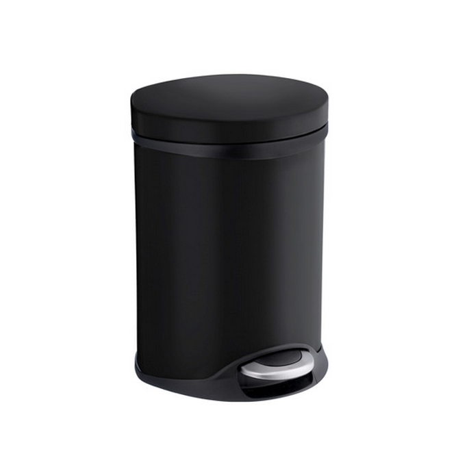 Smedbo Outline Lite FK665 pedal bin 6 liters matte black