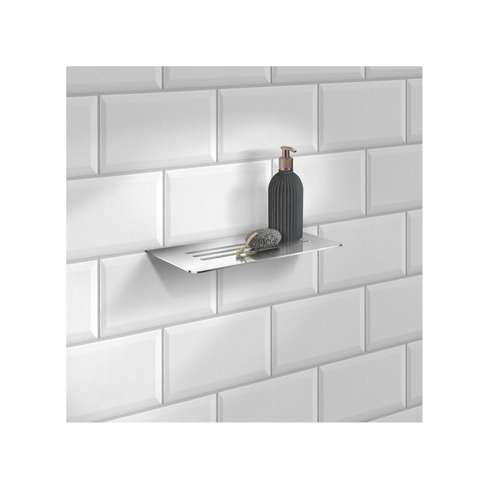 Smedbo Sideline DK3062 Ablag 25 cm Edelstahl poliert