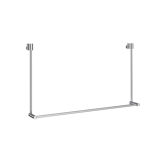 Smedbo Sideline DK3101 handdoekrek voor douchewand 60cm chroom