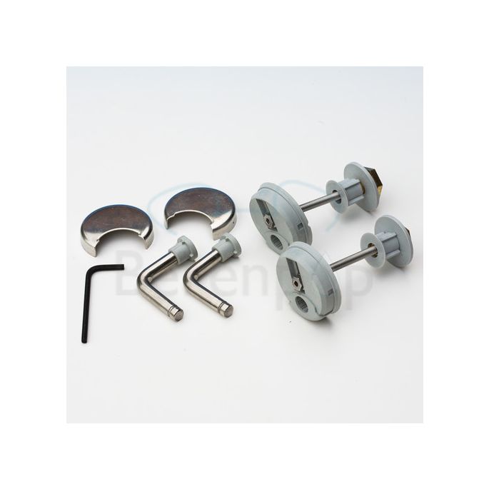 Sphinx 48 verkürzt und Eurobase softclose S8H71016A90 Satz mit 2 Scharnieren chrom *nicht mehr lieferbar*