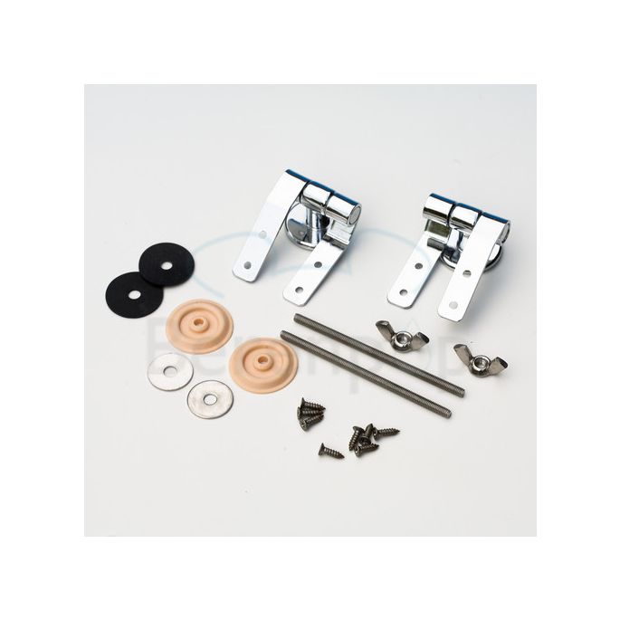 Sphinx Gilia S8H95500R Satz mit 2 Scharnieren für Toilettensitz chrom *nicht länger verfügbar*