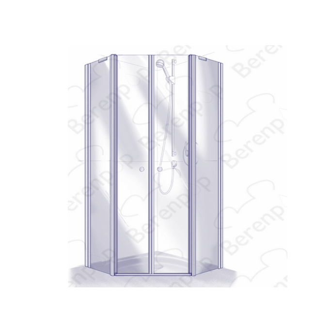 Sphinx Supra Top S8L41851 ( 2537274 ) complete strip set for swing door 100 and pentagon 100 (up to 04.2001)