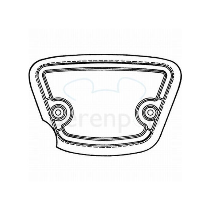Sphinx S8H728000 afdichtingsrubber voor uitstroommechanisme 4, 12, 13, 14, 16