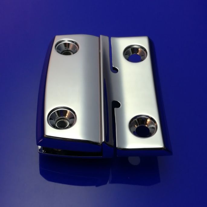 Sphinx VarioPlus 2537364 ( L43360 ) Glashalter rechts für Schienen Chrom