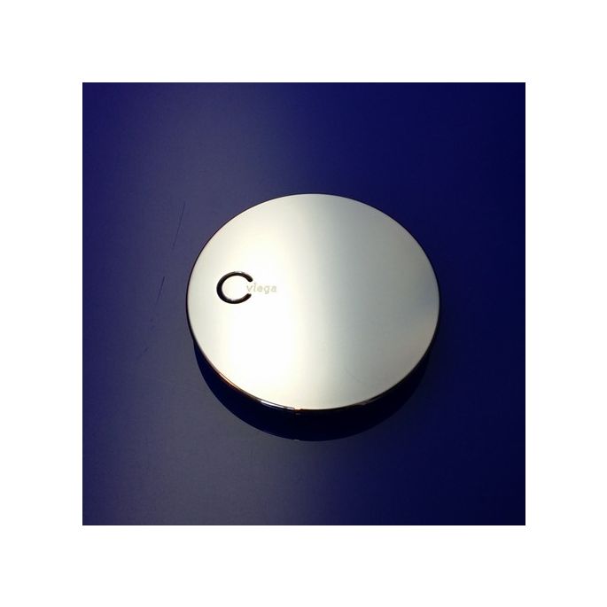 Viega Domoplex 649968 cover plate for shower siphon ø75mm chrome