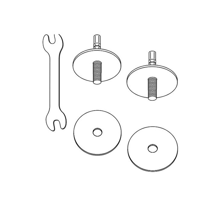 Villeroy en Boch La Belle - Memento - My Nature - Subway 2.0 - Subway 2.0 Compact 92222461 set fest Scharniere chrom