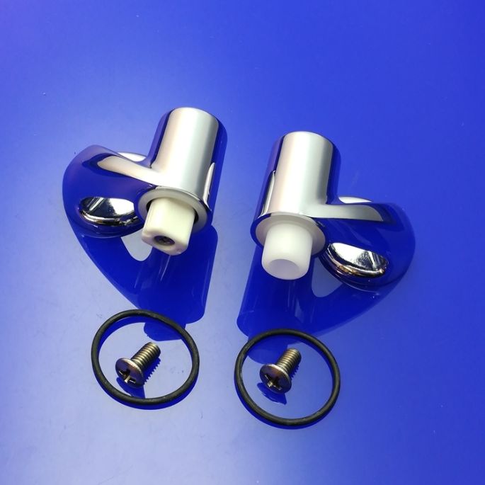 Villeroy en Boch Avento - Aveo New Generation - Labelle - Subway - Subway 2.0 92205761 set fix Scharniere chrom (für Urinaldeckel)