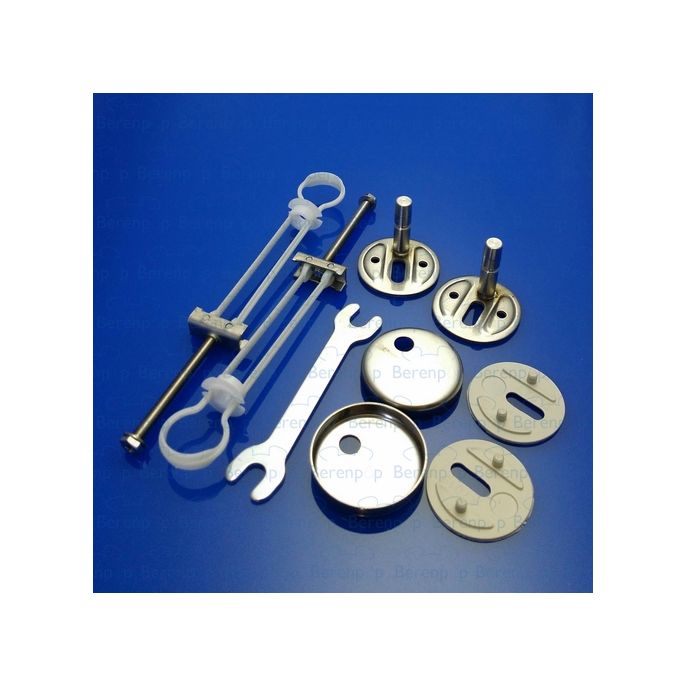 Villeroy en Boch Aveo - Homage - La Belle - Pure Stone - Subway 1.0 - Subway 1.0 Compact 92205561 set verstellbar Scharniere chrom