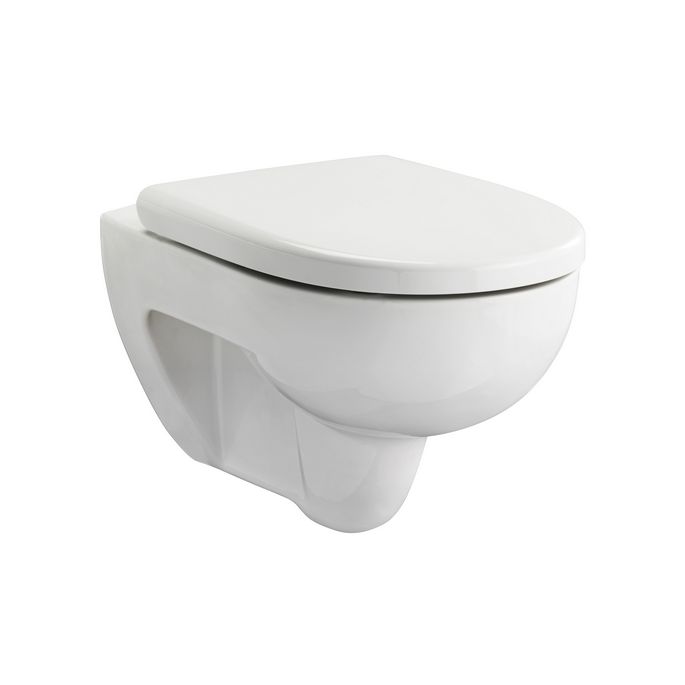 Pressalit 300+ 776000-DA8999 toiletzitting met deksel wit