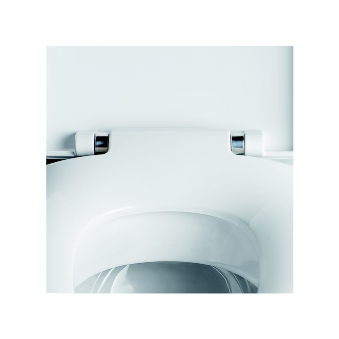 Pressalit Delight 492000-D09999 toilet seat with cover white