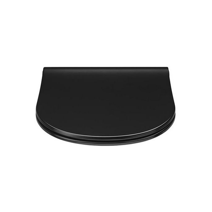 Pressalit Sway D 934001-BL6999 toiletzitting met deksel zwart