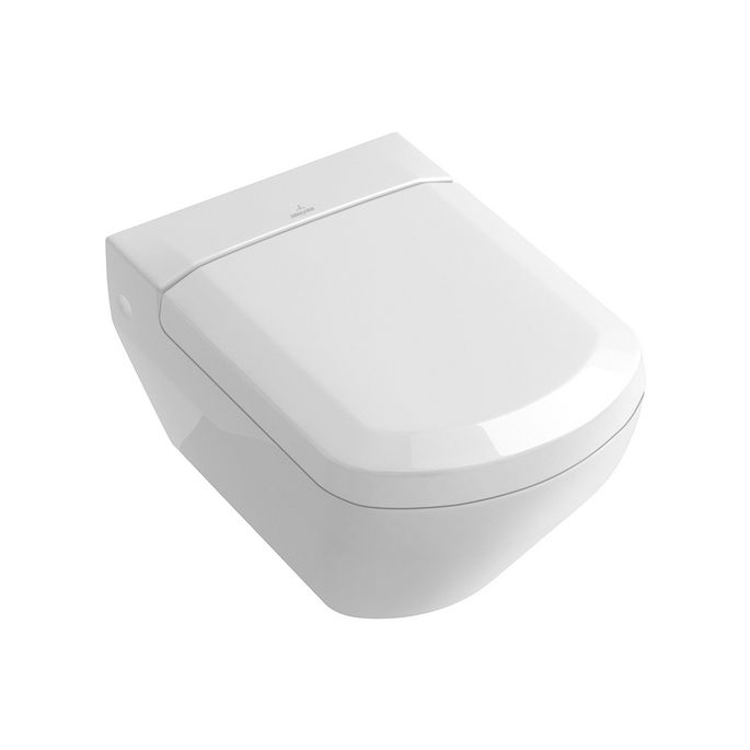 Villeroy en Boch Sentique 98M8S101 toilet seat with cover white