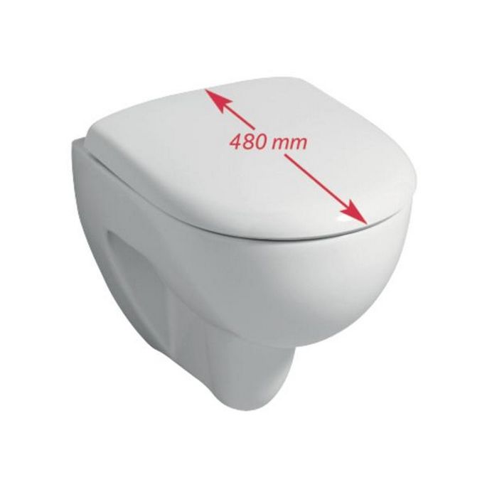 Keramag Renova No. 1 573025 toilet seat with cover white *no longer available*