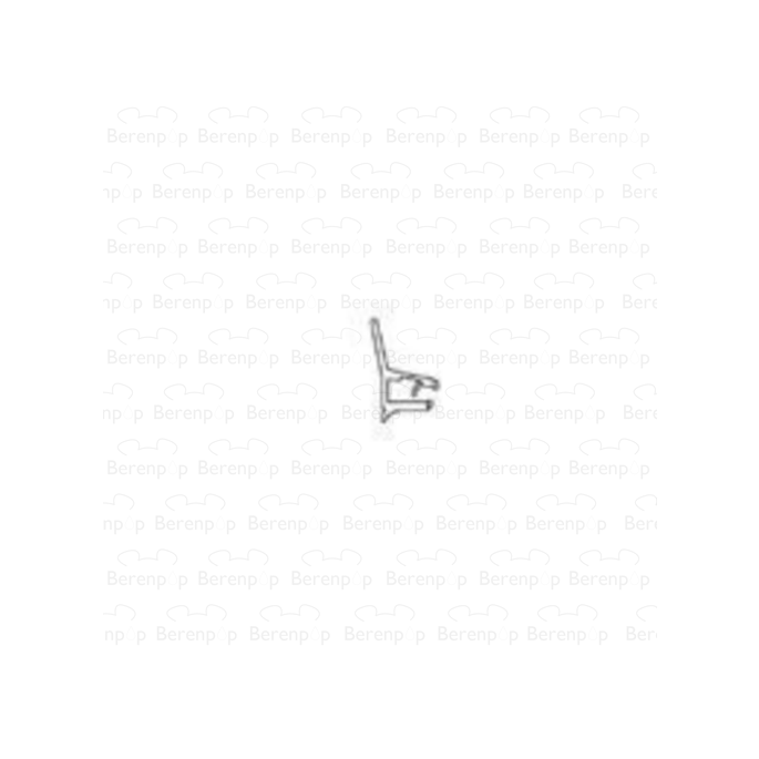 Duscholux 250484.01.005.000 afwaterprofiel gebogen links, 61,0cm