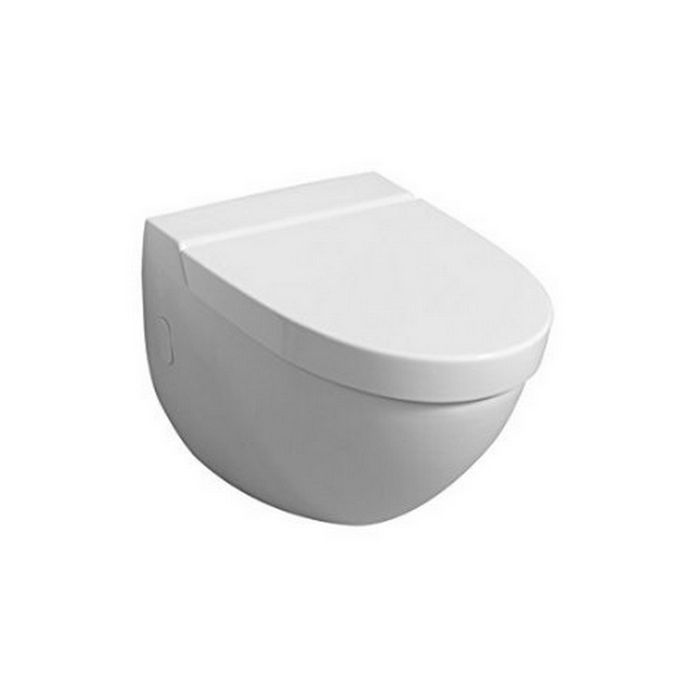 Keramag F1 574100 toilet seat with cover white