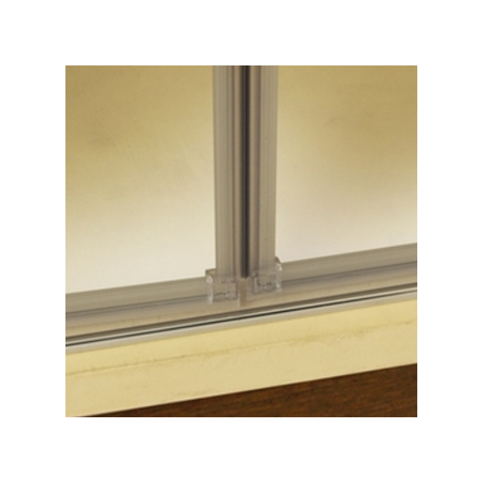 PDPlan Cristal CRP2088 Tropfleistenset mit 4 Ecken für Flügeltüren