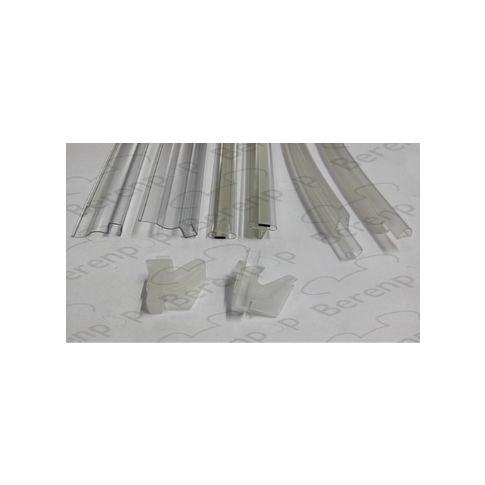 Sphinx Facette S8L41865 ( 2537263 ) complete strip set for quarter round shower