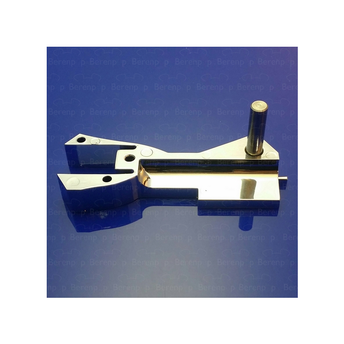 PDPlan Labyrinthscharnierfuß rechts (ohne Glasbefestigung) chrom *nicht mehr lieferbar*