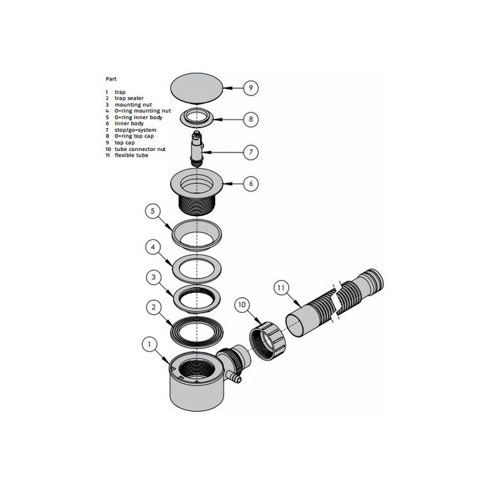 Clou InBe IB0540305 freistehend Bad 180x80 weiß