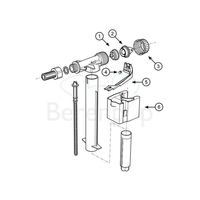 Wisa 8035432783 hydraulic float valve
