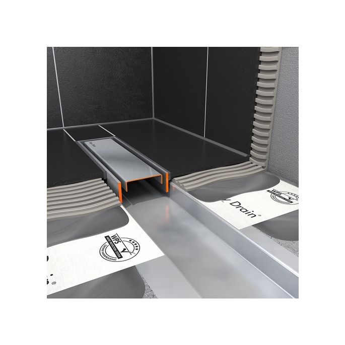 Easy Drain Compact 50 TAF EDCOMTAF60050 shower channel 60cm side spout