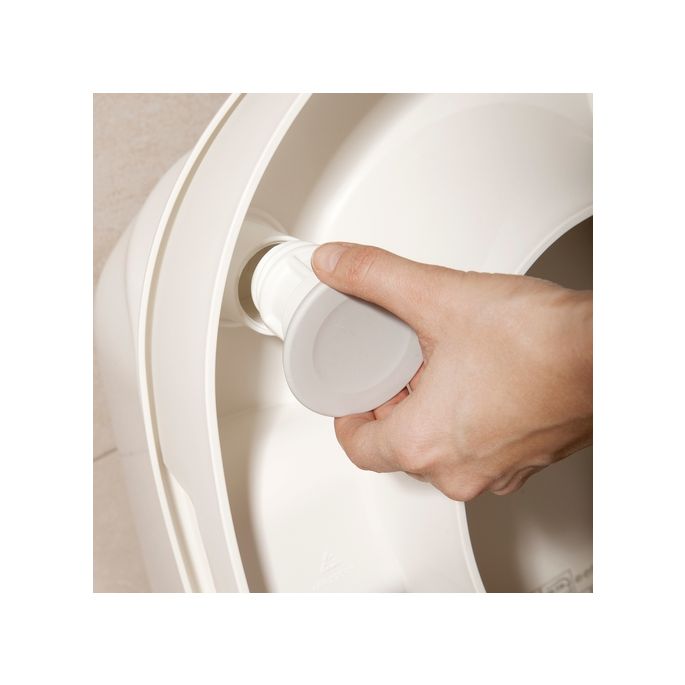 Etac Cloo 80301214 toilet riser with lid and armrests rise 6 and 10cm white