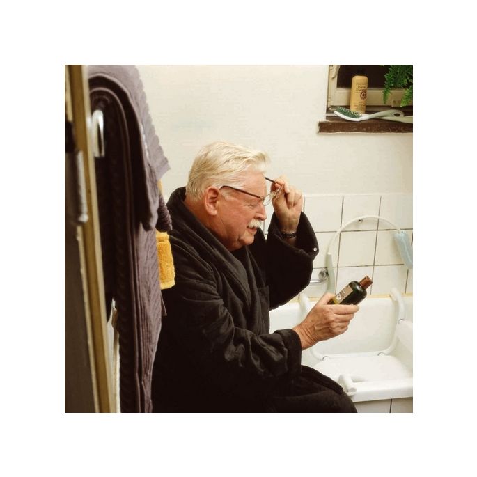 Etac Rufus Plus 81202002 Badebrett 73cm mit Griff weiß