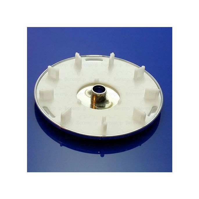 Kludi Tasso 90 7137005-00 cover plate for shower siphon ø116mm chrome