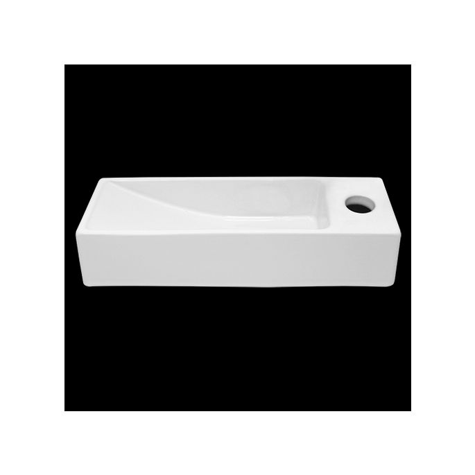 San4U 2501501 One Pack Queen (right) fountain set white ceramic/ nickel stainless steel look