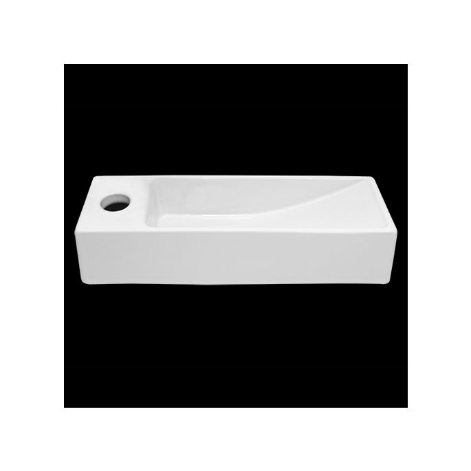 San4U 2508401 One Pack Queen (links) fonteinset wit keramiek/ chroom