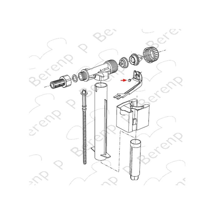 Wisa 1411988471 valve rubber (each)