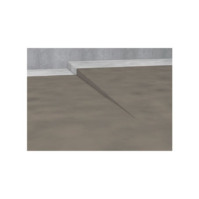 Blanke Aqua Keil 754280B100R Gefälleprofil Duschboden 980x10x24 rechts Edelstahl gebürstet