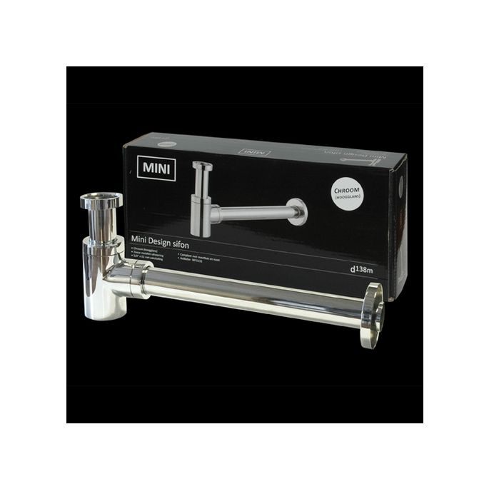 San4U 2505035 One Pack Mini Beta fonteinset wit keramiek/ chroom