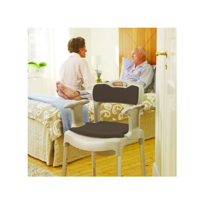 Etac Swift Commode 81702030 toilet chair gray