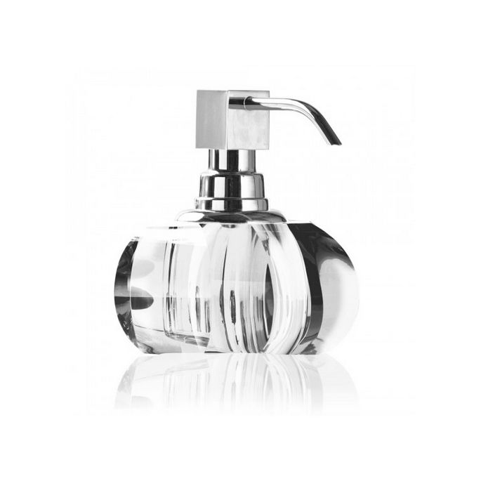 Decor Walther Kristall 0924256 KR SSP Seifenspender (Chrompumpe) Klarer Kristall
