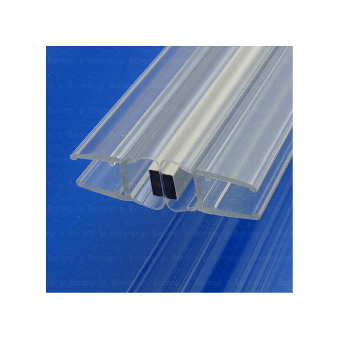 PDPlan Cristal Magnetstreifen 90 Grad, Satz mit 2 Stück, 200cm, 6mm