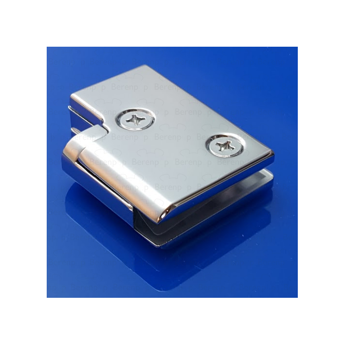 HSK Kienle E87312-3R hinge part glass holder upper right, chrome *no longer available*