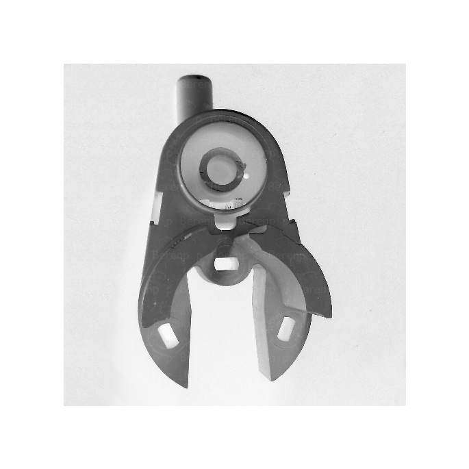 PDPlan Cristal hinge foot (without tubobus) right, chrome *no longer available*