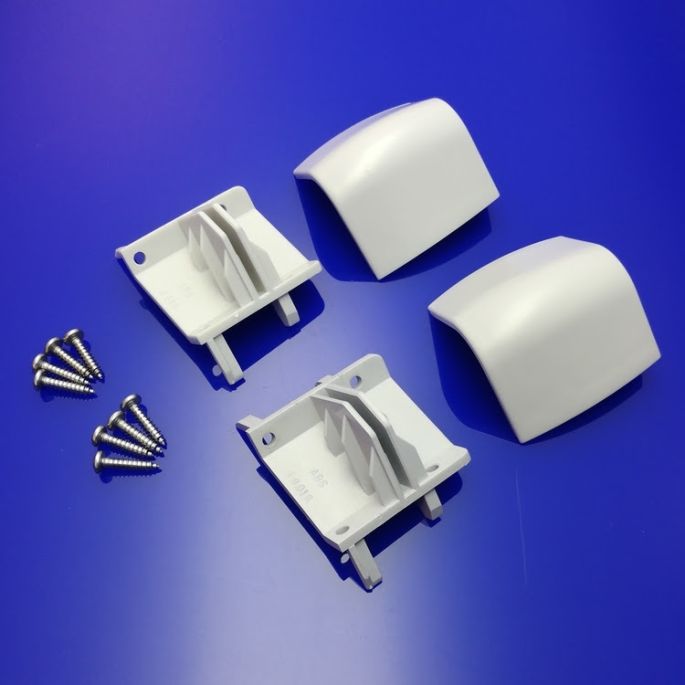 Koralle S300 2536540 (2537968 / L41990) Satz Eckkappen grau