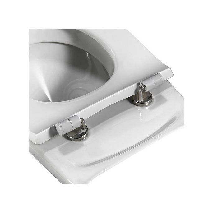 Pressalit Objecta D Pro 997011-DH4999 toilet seat without cover white polygiene