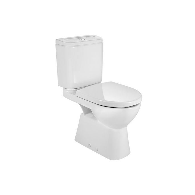 Roca Access A801230004 toilet seat with cover white