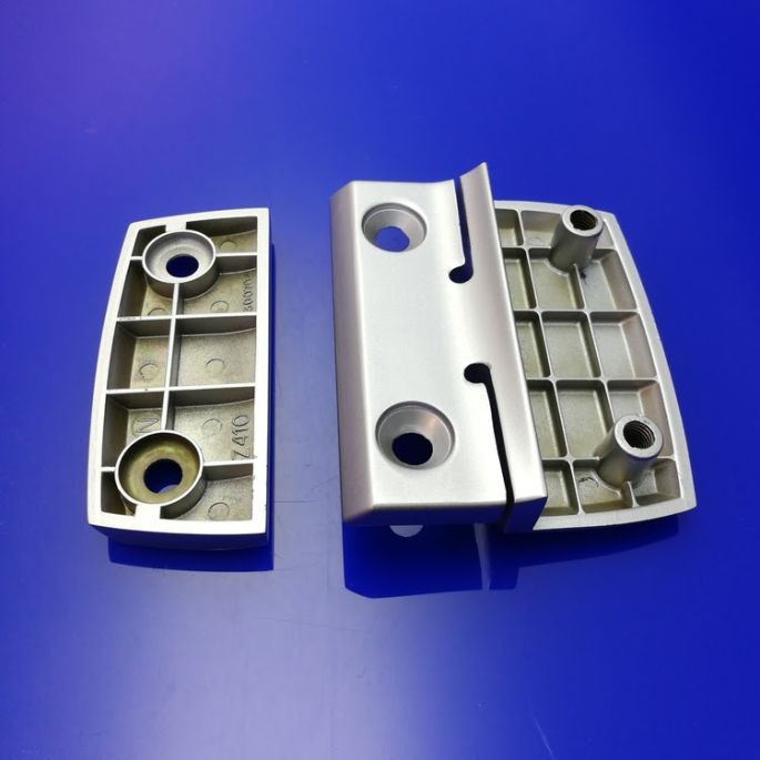 Sphinx VarioPlus 2537362 ( L43358 ) Glashalter links für Schienen silber satiniert