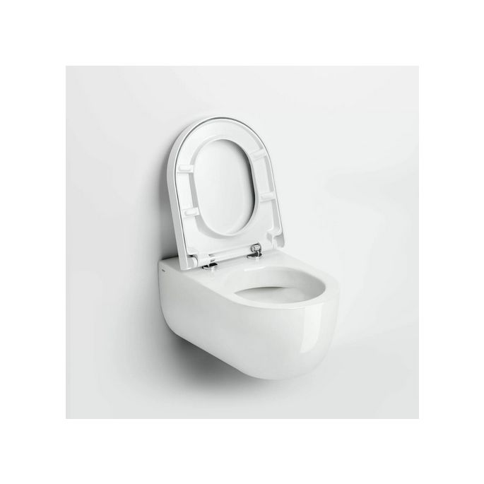 Clou Hammock CL040604020 toilet seat with cover matt white