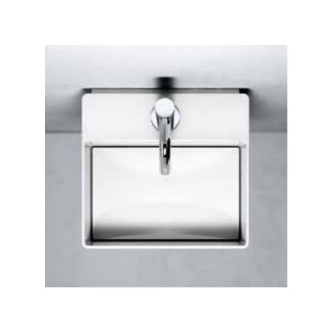 Clou New Flush 1 CL031341002 fountain 28x27cm with flat drain plate aluite white